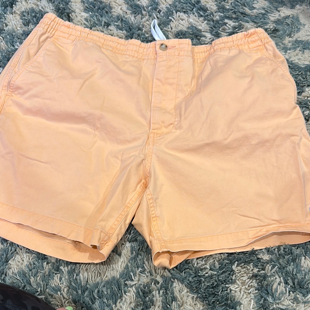 Polo by Ralph Lauren Orange Flat Front Shorts